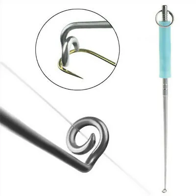 Fishing Hook Remover Stainless Fishhook Detacher Extractor Rapid Decoupling • £2.39