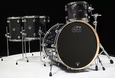 DW Performance Series 4pc Shell Pack - Ebony Stain 12/14/16/22 • $3103