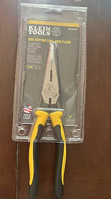 Klein Tools 8” Side-Cutting Long-Nose Pliers (J203-8N-SEN) • $27.99