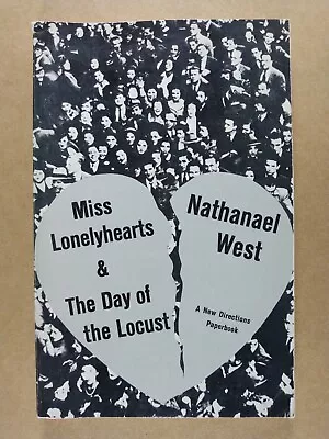 Miss Lonelyhearts & The Day Of The Locust Nathanael West Paperback • $6.98