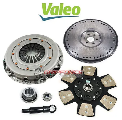 Valeo King Cobra Stage 3 Clutch Kit+hd Flywheel 86-95 Ford Mustang Gt Lx 5.0l V8 • $192.50