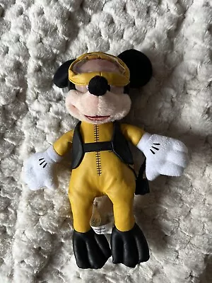 Mickey Mouse Scuba Diving DisneyWorld Soft Toy • £15