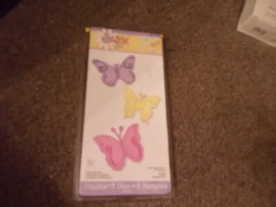 Sizzix In Bloom 3 Dies-butterfly Set--new • $3