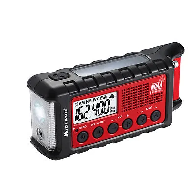 Midland ER310 Emergency Hand Crank Radio W/ Flashlight • $64.99