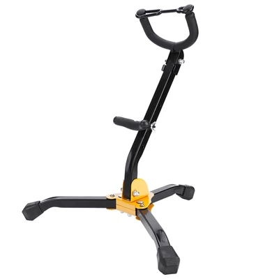 $56.44 • Buy Metal Foldable Adjust Alto Tenor Sax Saxophone Tripod Stand ECA