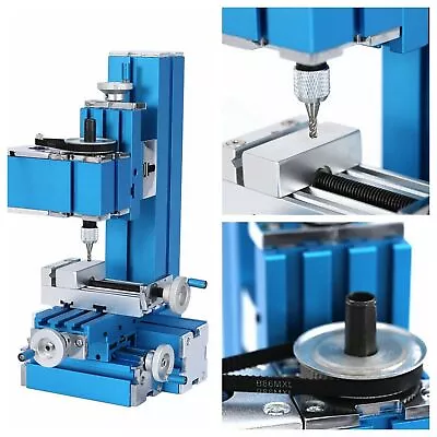 Mini Micro Milling Machine DIY Woodworking Soft Metal Power Tool 12VDC 12/24W 2A • $175.99