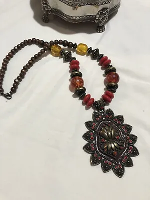 Vintage Estate Jewellery-Necklace Tribal Style • $35