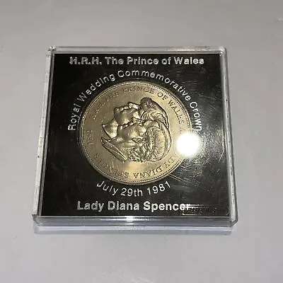 1981 Royal Wedding Of Prince Charles & Lady Diana Spencer Silver Coin • £7.99