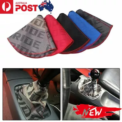 NEW Shifter Boot Cover Bride Racing Fabric Shift Knob MT/AT Stitches For Cars • $13.51