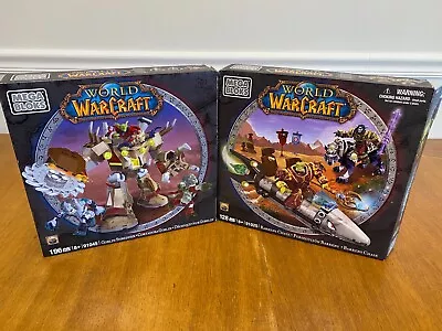 Mega Bloks World Of Warcraft - 91025 Barrens Chase And 91045 Goblin Shredder • $30