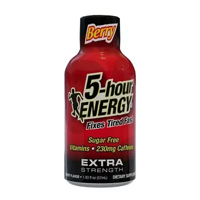 Lot Of 120 Berry 5-Hour Energy Extra Strength • $50