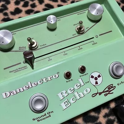 Danelectro DTE-1 Reel Echo Rockabilly Guitar Effect Pedal Tape Echo Echoplex • $189.98
