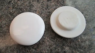 £9.99 • Buy Ceramart Uk White Ceramic Sink Tap Hole Blanking Cover Disc Stopper Plug