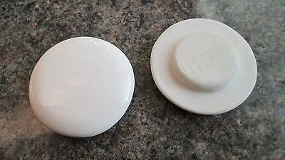 Ceramart Uk White Ceramic Sink Tap Hole Blanking Cover Disc Stopper Plug • £11.05