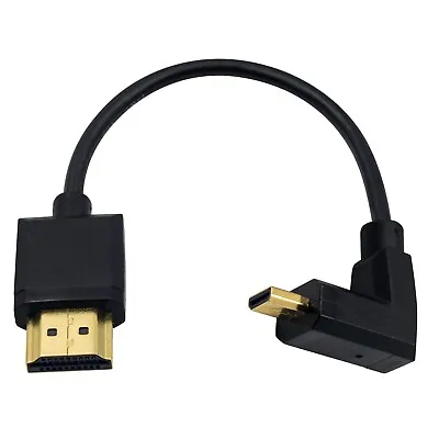 Duttek Micro HDMI To Standard HDMI Cable Micro HDMI To HDMI Adapter 4K UltraHD • £8