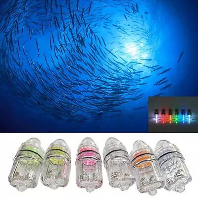 Waterproof Fishing Light Attractive Light Bait Lure Lamp Underwater Lure Light • $9.47