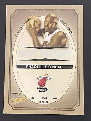 2004-05 Fleer Authentix Hot Ticket #4 HT Shaquille O'Neal Miami Heat • $1.50