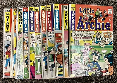 Little Archie Giant Comics Lot Of 11 Books - 25 Cent - Bronze - G-VG • $17
