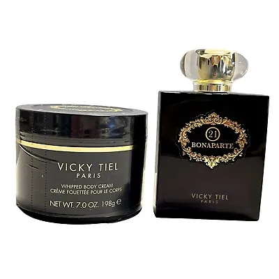 Vicky Tiel 21 Bonaparte Eau De Parfum 3.4oz & Whipped Body Cream NEW • $21.99