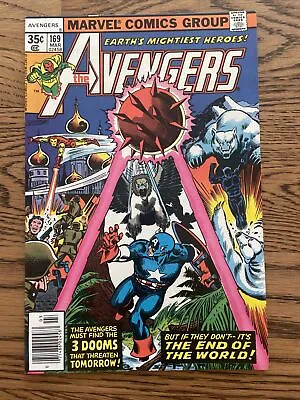 Avengers #169 (Marvel 1978) 1st Appearance Of Eternity Man! Newsstand NM/VF • $14.98