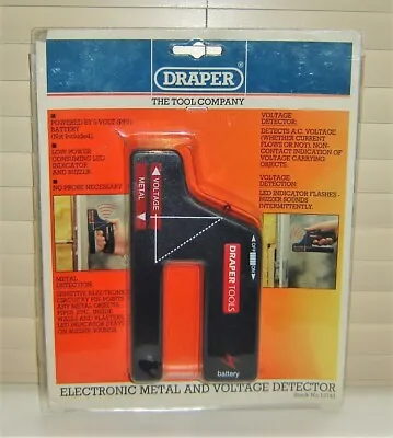 Vintage Draper 13743 Electronic Metal And Voltage Detector Tool • £8.95