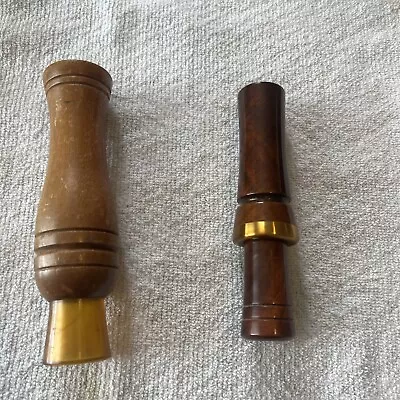 #57 Vintage Wood Duck Calls Used No Name. • $20.50