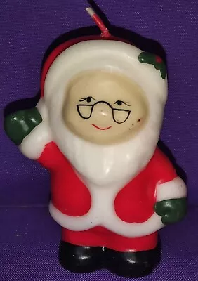 Vintage 3¾  Tall Christmas Candle Mrs Claus *Unbranded* • $4.99