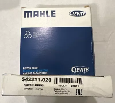 MAHLE S42221.020 Engine Piston Ring Set For Select 89-03 Dodge Ford Models • $36.99