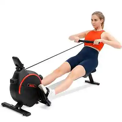 Magnetic Rower Machine242 LB Weight Capacity Workout Tracking LCD Monitor • $85