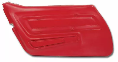 Corvette C3 Door Panel Red LH 1977 • $344.99