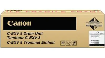 Genuine Canon C-EXV8 Black Drum Unit IRC2620/3200/3220N Sealed VAT 7625A002[AA] • £154.51