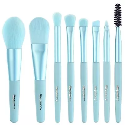 Maymerry Mini Brush Kit 8pcs Mini Makeup Brushes Makeup Brush Set Face Brushes • $12.99