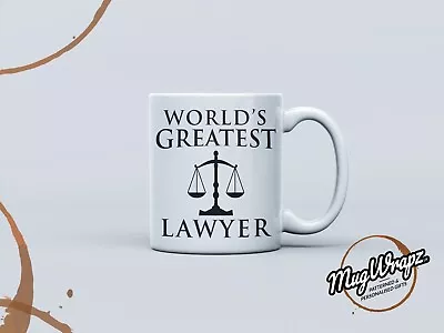 World's Greatest Lawyer (Better Call Saul) - 11oz Mug Xmas Gift (FREE DELIVERY) • £13.99