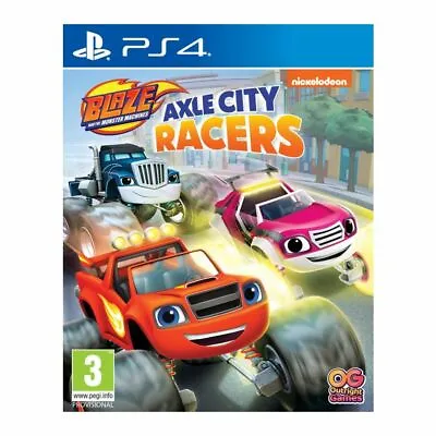Blaze And The Monster Machines: Axle City Racers (PS4)  BRAND NEW AND SEALED • £10.95