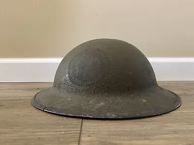 WWI WW1 US M1917 Helmet W/ Decal! AEF Doughboy Helmet! • $85