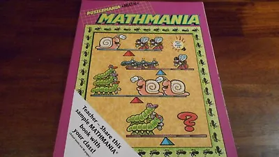 PUZZLEMANIA+MATH=MATHMANIA Royal Court Highlights For Children LIKE NEW • $1.99