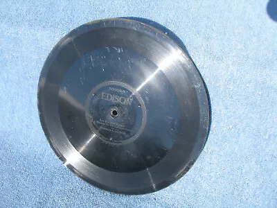 Thomas Edison Diamond Disc Record Let Us Not Forget- Nat'l Airs Of The Allies • $125