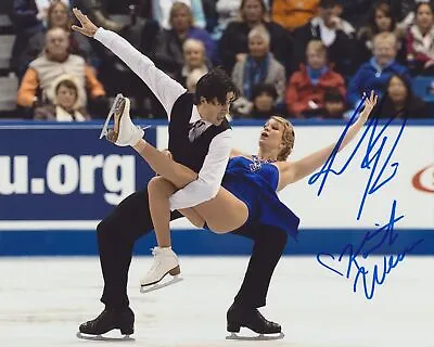 Kaitlyn Weaver & Andrew Poje Signed Figure Skating 8x10 Photo • $49.99