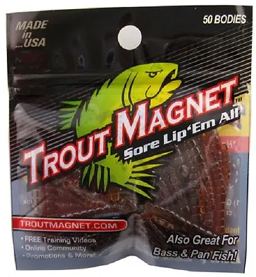 NEW   Trout Magnet   50 Pc. TM Body Pack • $9.99