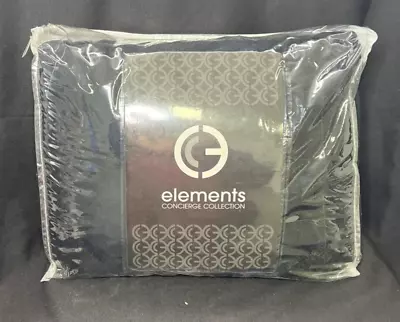 Elements Concierge Collection Microfleece Blanket Full/Queen Black • $34.99