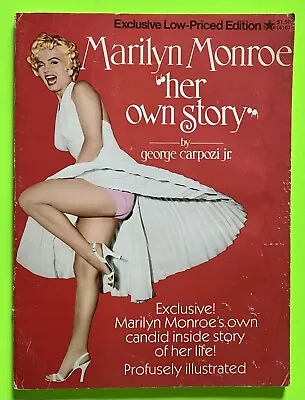 $8.50 • Buy Marilyn Monroe “Her Own Story” ~ George Carpozi Jr.