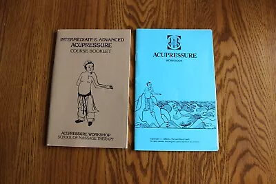 2 Booklets Intermediate & Advanced Acupressure Course & Acupressure Workbook PB • $10