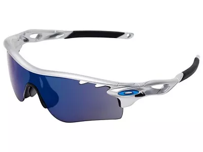 Oakley RadarLock Path Sunglasses OO9206-03 Silver/Ice Iridium Vented Asian • $159.99