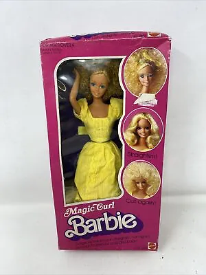 Vintage 1981 Magic Curl Barbie NRFB Mattel #3856 • $119.99