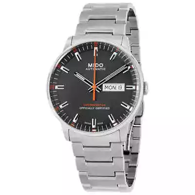 Mido Commander II Automatic Chronometer Grey Dial Men's Watch M021.431.11.061.01 • $1001