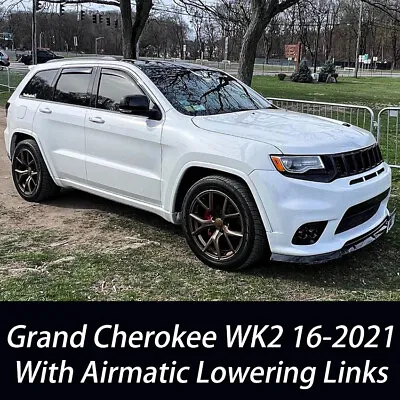 For 16-2021 Jeep Grand Cherokee WK2 With Air Ride Suspension Lowering Links Kit • $129.99