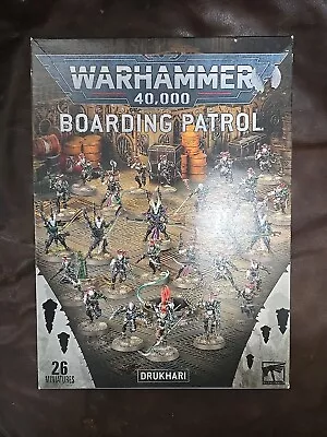 Games Workshop Warhammer 40k Boarding Patrol Drukhari Dark Eldar  • $272.55