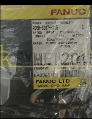 $2062.99 • Buy ONE Fanuc A06B-6087-H115 Power Supply Module Series