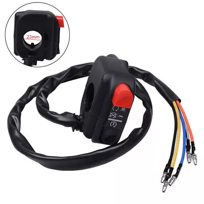 1PC Motorcycle Bar Ignition Switch On Off Starter Engine Start Push Button 22mm • $9.85