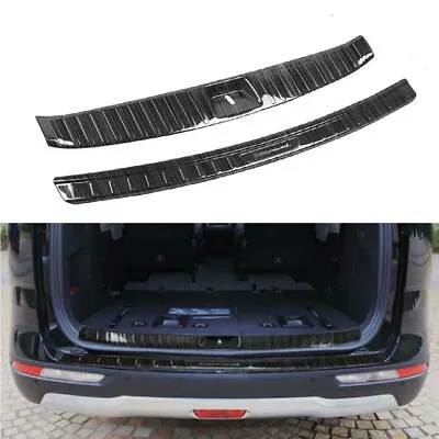 2Pcs Rear Bumper Molding Trim Guard Cover Fits For 2021-2023 KIA Carnival KA4 • $311.31